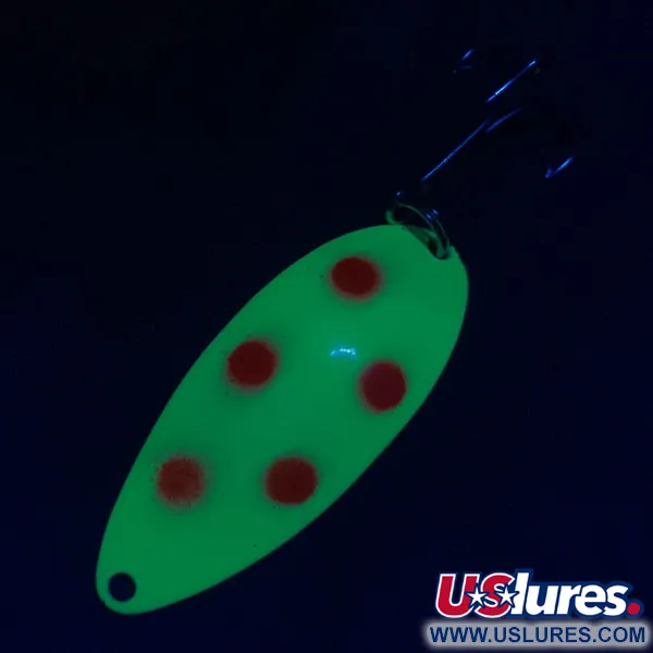 Seneca Little Cleo (Hula Girl), нікель/жовтий/червоний, 14 г, блесна коливалка (колебалка) #22920