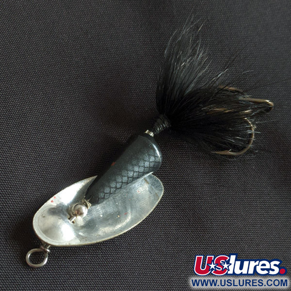 Yakima Bait Worden's Vibric Rooster Tail, silver/black, 11 г, блешня оберталка (вертушка) #22921