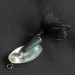 Yakima Bait Worden's Vibric Rooster Tail, silver/black, 11 г, блешня оберталка (вертушка) #22921