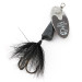 Yakima Bait Worden's Vibric Rooster Tail, silver/black, 11 г, блешня оберталка (вертушка) #22921