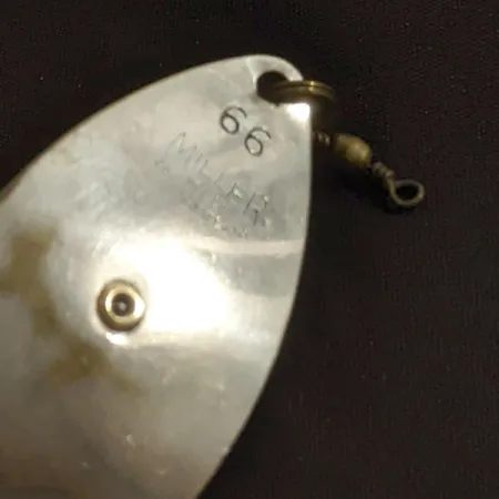 Miller 66, silver, 7 г, блесна коливалка (колебалка) #22949