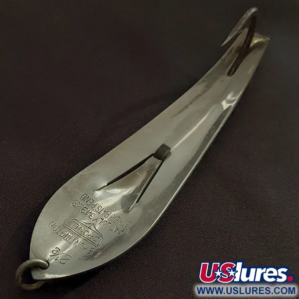 L. B. Huntington Company Inc LB Huntington Drone Spoon, нікель, 25 г, блесна коливалка (колебалка) #22955