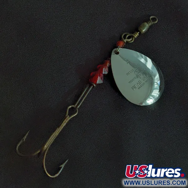 Pflueger Bear Valley Colorado #3, нікель/мідь/червоний, 5 г, блешня оберталка (вертушка) #22963