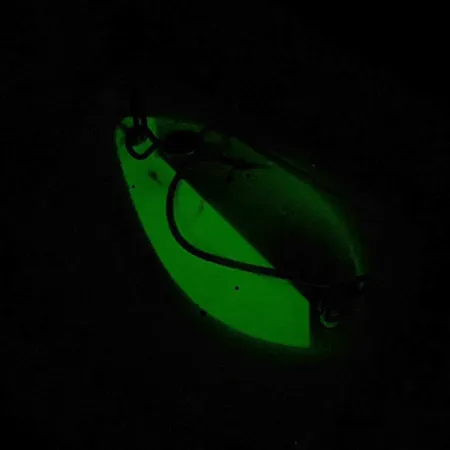 Luhr Jensen Manistee 2 Glow, помаранчевий/білий Glow, 7 г, блесна коливалка (колебалка) #22973