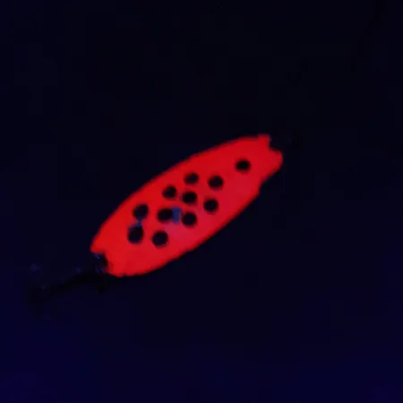 Sonic Spoonfish, нікель/червоний UV - світиться в ультрафіолеті, 2,5 г, блесна коливалка (колебалка) #22991