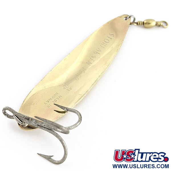  Sølvkroken Storlaksen, gold, 15 г, блесна коливалка (колебалка) #22996