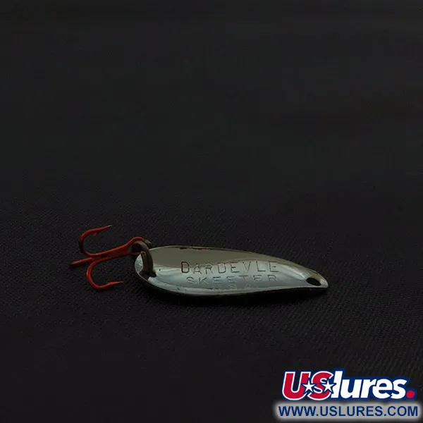 Eppinger Dardevle Skeeter, нікель, 1 г, блесна коливалка (колебалка) #23027