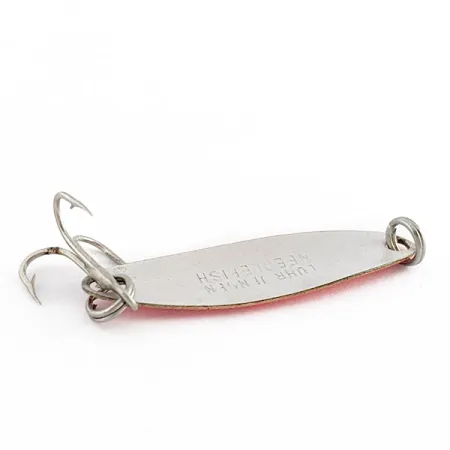 Luhr Jensen Needlefish 1 UV (світиться в ультрафіолеті), білий перли/Hot pink UV, 2 г, блесна коливалка (колебалка) #23033