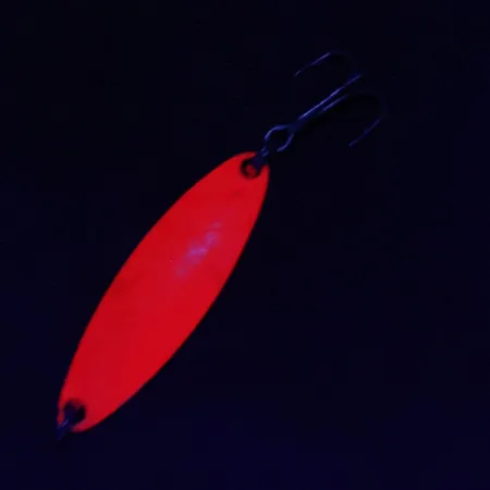Luhr Jensen Needlefish 1 UV (світиться в ультрафіолеті), білий перли/Hot pink UV, 2 г, блесна коливалка (колебалка) #23033