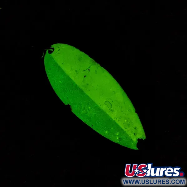 Seneca Little Cleo (Hula Girl) світиться в темряві, нікель/білий/блакитний Glow - світиться у темряві, 21 г, блесна коливалка (колебалка) #23040