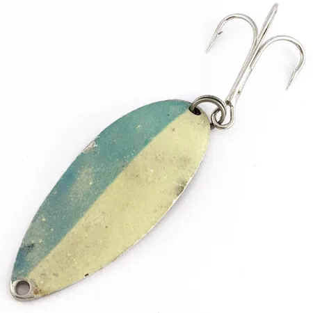 Seneca Little Cleo (Hula Girl) світиться в темряві, нікель/білий/блакитний Glow - світиться у темряві, 21 г, блесна коливалка (колебалка) #23040