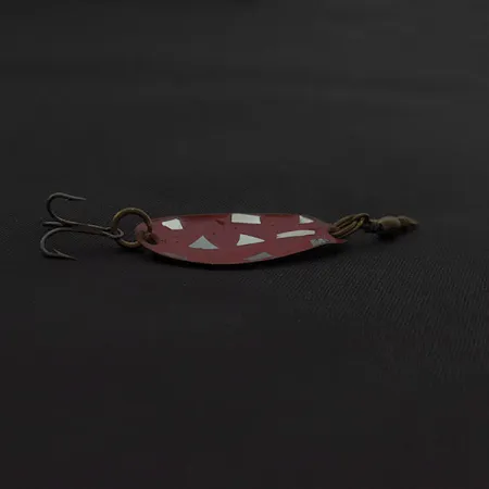 Roy Self #1, нікель/червоний, 1,5 г, блесна коливалка (колебалка) #23043