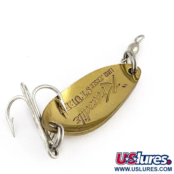 Luhr Jensen Lil' Kroc (Krocodile Stubby), латунь, 4,5 г, блесна коливалка (колебалка) #23050