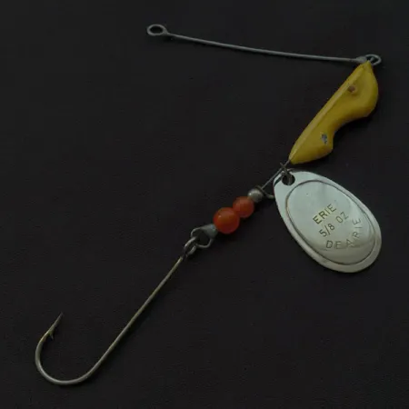 Erie Dearie Walleye Killer, нікель, 14 г, блешня оберталка (вертушка) #23053