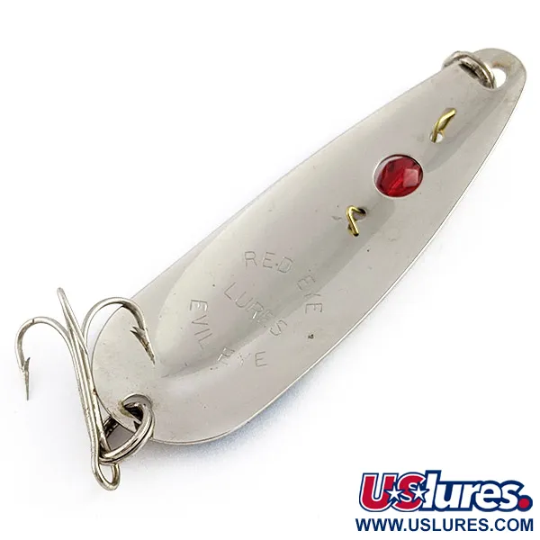 Red Eye Lures Red Eye Evil Eye, нікель/синє/червоне око, 12 г, блесна коливалка (колебалка) #23054