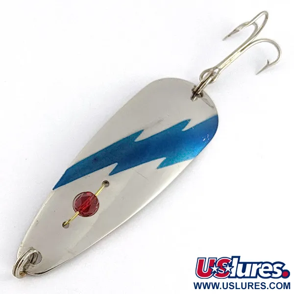 Red Eye Lures Red Eye Evil Eye, нікель/синє/червоне око, 12 г, блесна коливалка (колебалка) #23054