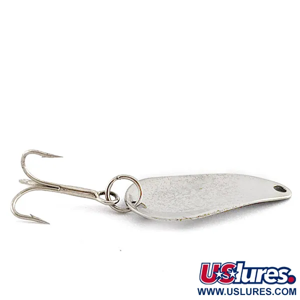 Weller Gypsy King Deluxe, нікель/білий/чорний, 1,5 г, блесна коливалка (колебалка) #23058