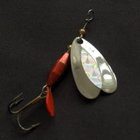 Les Davis Bolo, нікель, 4,5 г, блешня оберталка (вертушка) #23084