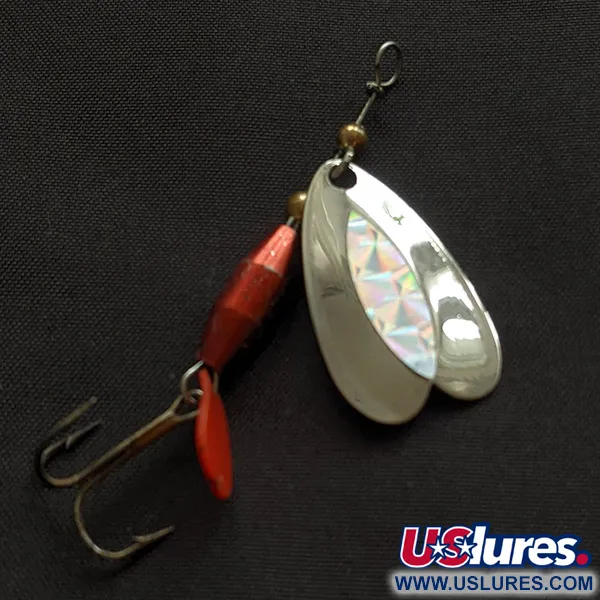 Les Davis Bolo, нікель, 4,5 г, блешня оберталка (вертушка) #23084