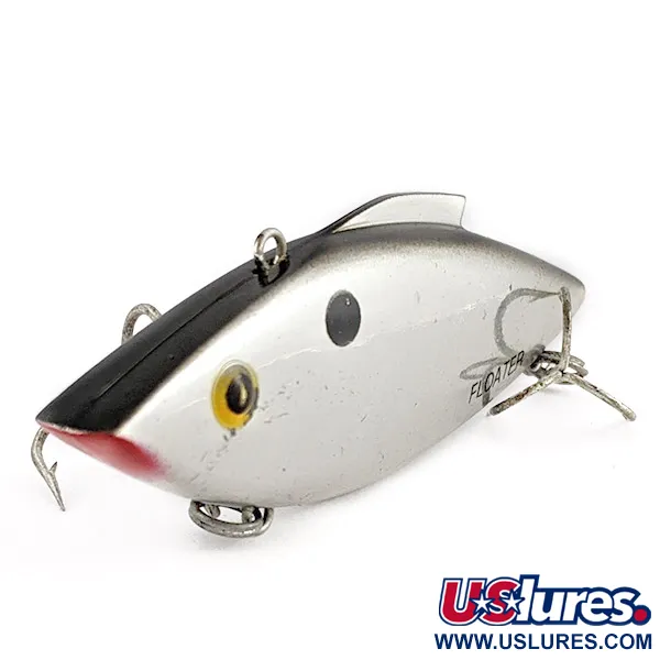  Bill Lewis Rat-L-Trap Floater, Chrome Black Back, 9 г, воблер #23089