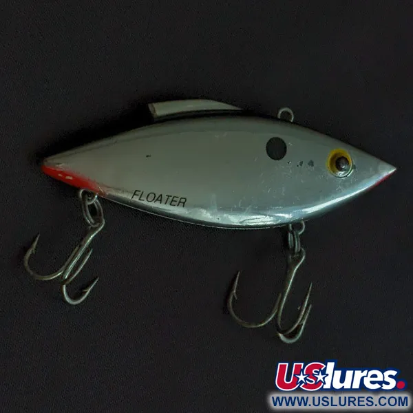  Bill Lewis Rat-L-Trap Floater, Chrome Black Back, 9 г, воблер #23089