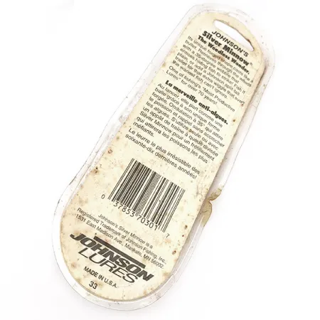 Johnson Silver Minnow незачіпляйка, 21 г, блесна коливалка (колебалка) #23092