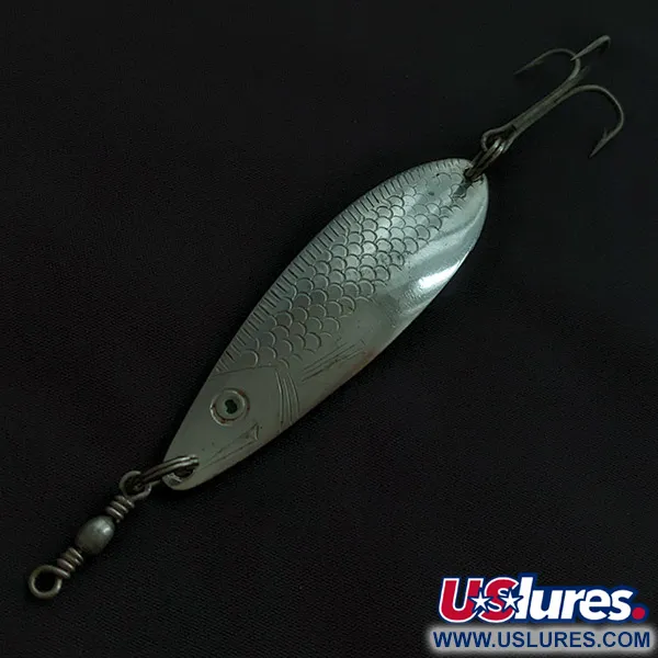  Sølvkroken Storlaksen, silver, 10 г, блесна коливалка (колебалка) #23107