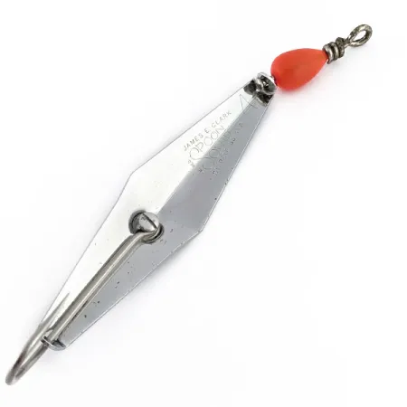 James E. Clark  James Clark  spoon 4, нікель, 21 г, блесна коливалка (колебалка) #23115