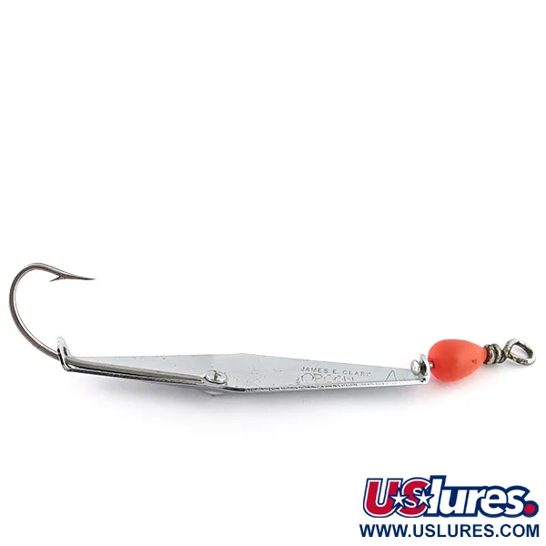 James E. Clark  James Clark  spoon 4, нікель, 21 г, блесна коливалка (колебалка) #23115