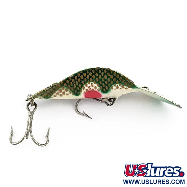 Buck Perry Spoonplug, Frog, 10 г, блесна коливалка (колебалка) #23116