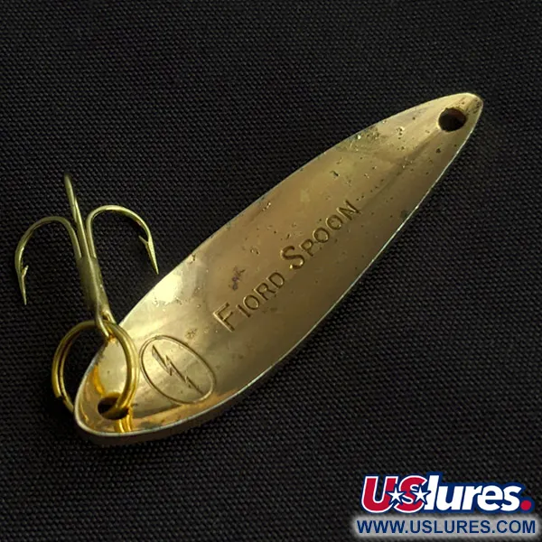 Acme Fiord Spoon Lightning (1950-х років), золото, 7 г, блесна коливалка (колебалка) #23130