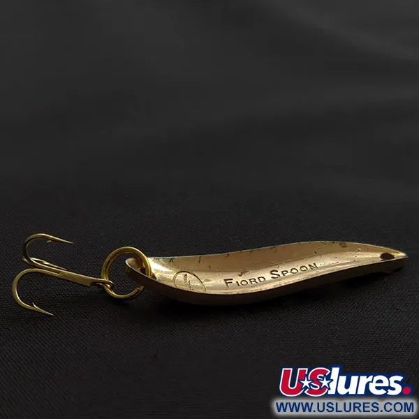Acme Fiord Spoon Lightning (1950-х років), золото, 7 г, блесна коливалка (колебалка) #23130