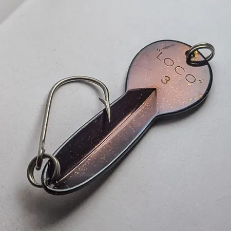 Luhr Jensen Loco 3, Black/holo, 17 г, блесна коливалка (колебалка) #23132