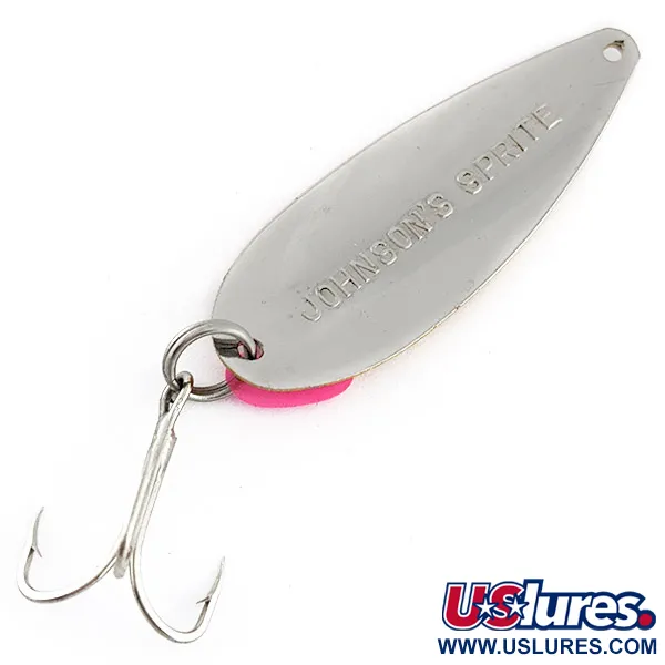  Johnson Sprite, нікель/жовтий/білий, 10 г, блесна коливалка (колебалка) #23136