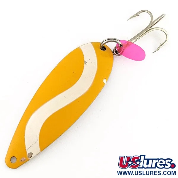  Johnson Sprite, нікель/жовтий/білий, 10 г, блесна коливалка (колебалка) #23136