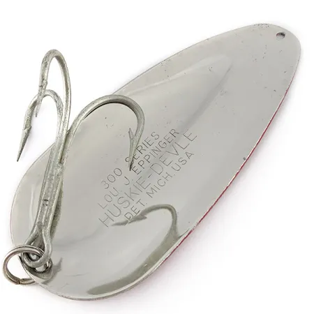 Lou J. Eppinger Dardevle 300 Series Huskie Devle, Red Devle, 91 г, блесна коливалка (колебалка) #23147