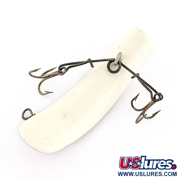 Yakima Bait Worden Flatfish F6, білий/червоний, 3 г, воблер #23150