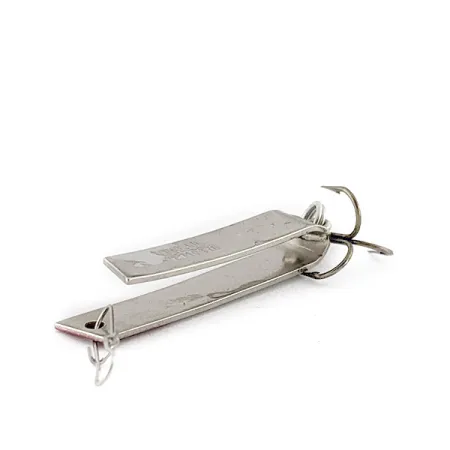 Luhr Jensen Super-Duper 502, нікель/червоний, 2,5 г, блесна коливалка (колебалка) #23158