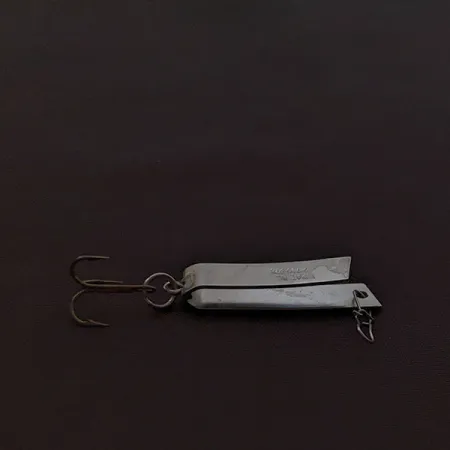 Luhr Jensen Super-Duper 502, нікель/червоний, 2,5 г, блесна коливалка (колебалка) #23158