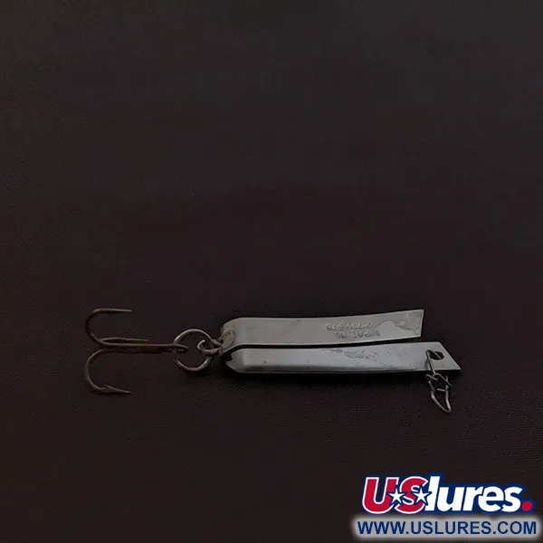 Luhr Jensen Super-Duper 502, нікель/червоний, 2,5 г, блесна коливалка (колебалка) #23158