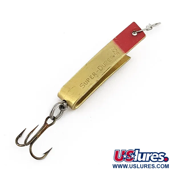 Luhr Jensen Super-Duper 503, золото, 4,3 г, блесна коливалка (колебалка) #23159