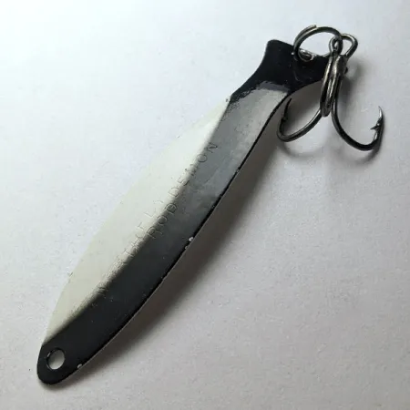 Worth Fly Rod Demon, чорний/білий/нікель, 2,5, блесна коливалка (колебалка) #23175