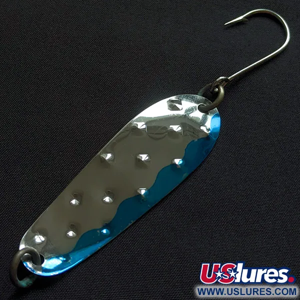  Luhr Jensen Alpena Diamond, нікель/синій, 7 г, блесна коливалка (колебалка) #23181