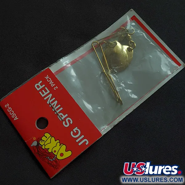 Arkie Lures Arkie Jig Spinner, золото, 2 г, блешня оберталка (вертушка) #23182