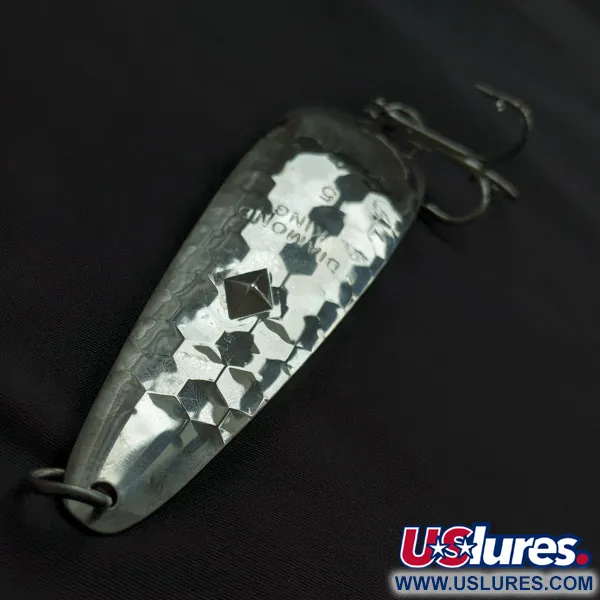 Luhr Jensen Diamond King 5, нікель, 14 г, блесна коливалка (колебалка) #23198