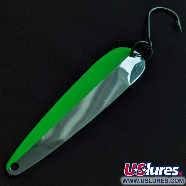  Clear Water 101, нікель/зелений, 4,5 г, блесна коливалка (колебалка) #23201