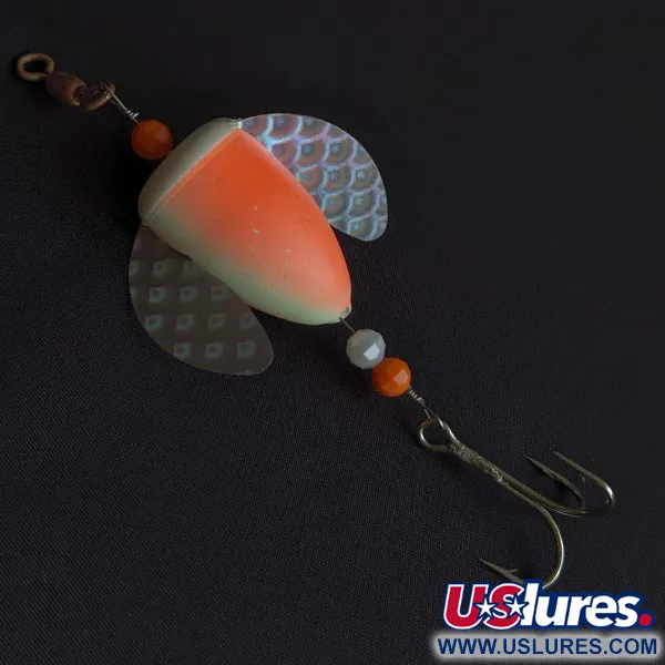 Yakima Bait Worden's Spin-n-Glo Glow, рожевий Glow - світиться у темряві, 8 г, блешня оберталка (вертушка) #23211