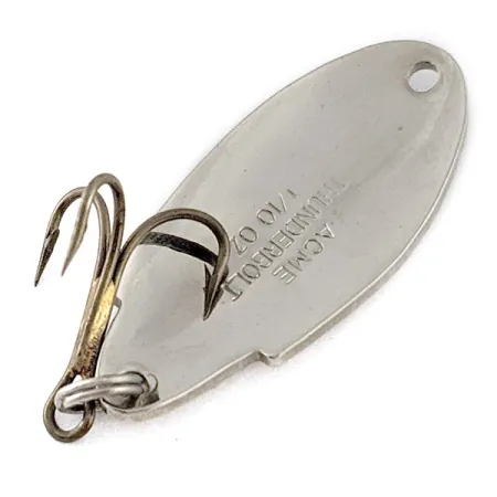 Acme Thunderbolt, нікель/синій, 3,5 г, блесна коливалка (колебалка) #23213