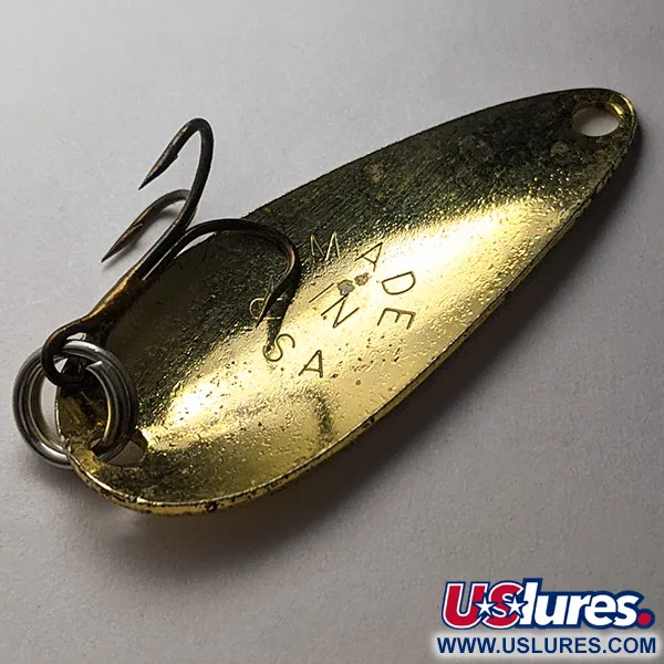  Worth Chippewa Steel Spoon, золото, 6 г, блесна коливалка (колебалка) #23214