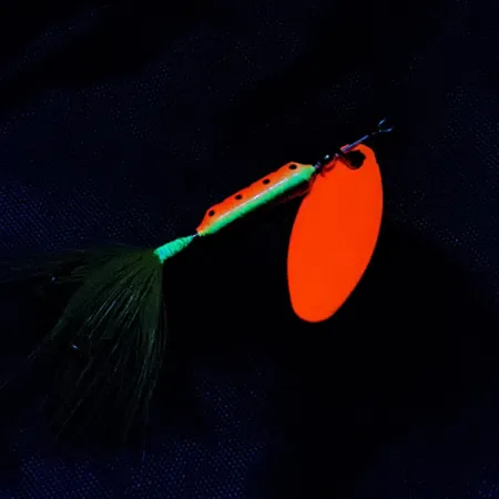 Yakima Bait Worden’s Original Rooster Tail, Fire tiger, 3,6 г, блешня оберталка (вертушка) #23216